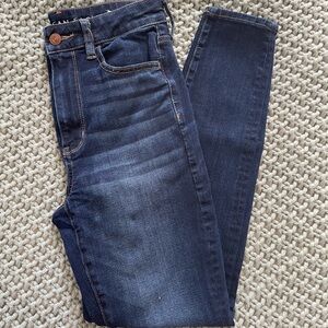 American Eagle Outfitters Dark Indigo Skinny Jeans